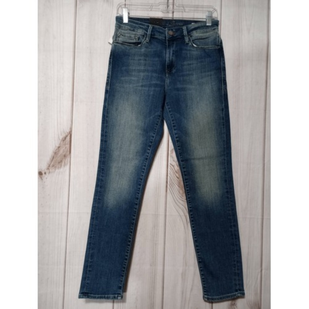 Mavi Alissa Ankle High Rise Super Skinny Jeans W27 Blue Denim‎ Stretch NWT